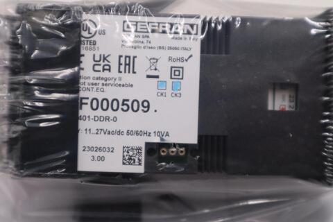 New gefran - f000509 - single display controller - type 401-ddr-0 stock h518a - Image 2