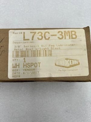 Dixon L73C-3MB 3/8" METAL BOWL W/SIGHT GLASS #K-1993 - Image 1