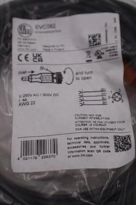 New ifm efector evc082 adogh040mss0015h04 nsmp stock h1049 - Image 2