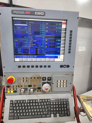 Fidia #K211, 5-Axis high speed CNC vertical machining center, C20 Control, 106" X, 43" Y, 39" Z, 24000 RPM - Image 2