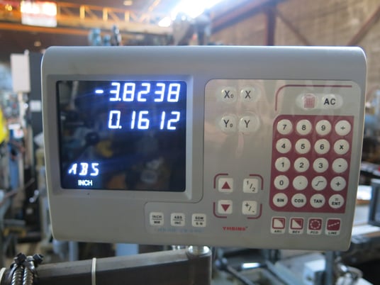 Acer, Table Milling Machine, 3 HP, digital read out, 9" x49" table - Image 3