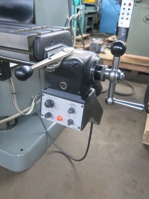 Bridgeport #Series-1, vertical mill, 2 HP, 9" x 42" table, AcuRite 2-Axis digital read out - Image 4