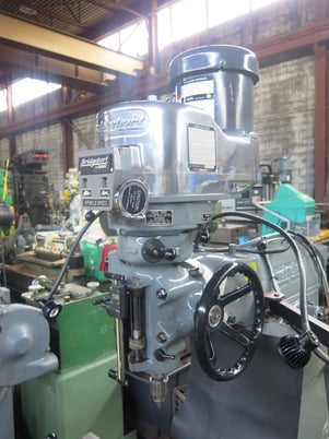 Bridgeport #Series-1, vertical mill, 2 HP, 9" x 42" table, AcuRite 2-Axis digital read out - Image 10