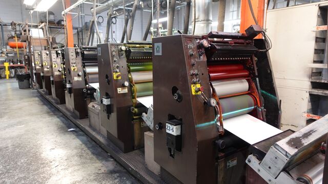 Diddle Didde #VIP, UV Web Offset Press, 8-Unit, 20.5" web, Interchangeable Cylinders - Image 4