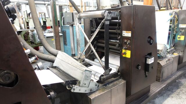 Diddle Didde #VIP, UV Web Offset Press, 8-Unit, 20.5" web, Interchangeable Cylinders - Image 5