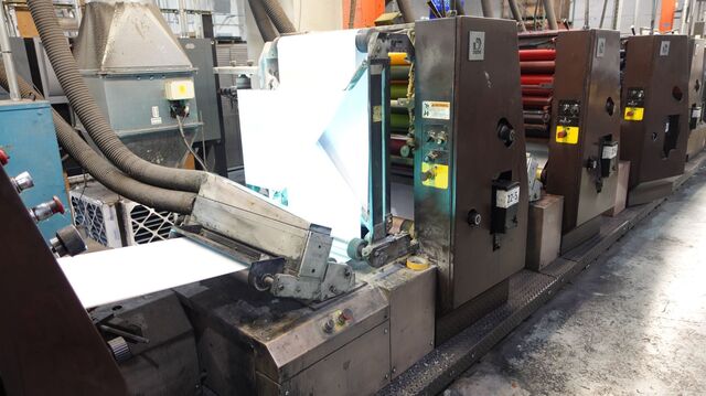 Diddle Didde #VIP, UV Web Offset Press, 8-Unit, 20.5" web, Interchangeable Cylinders - Image 6