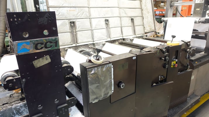 Diddle Didde #VIP, UV Web Offset Press, 8-Unit, 20.5" web, Interchangeable Cylinders - Image 7