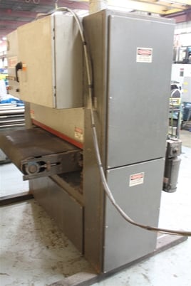 36" Rand-Bright #S36x75, belt grinder & dust collector, 20 HP, 0-60 FPM, #62629 - Image 6