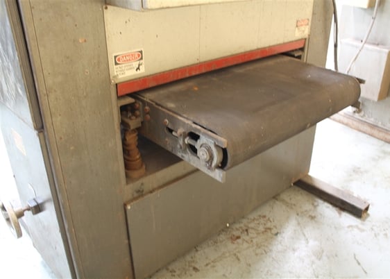 36" Rand-Bright #S36x75, belt grinder & dust collector, 20 HP, 0-60 FPM, #62629 - Image 7