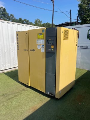 283 cfm, 175 psig, Kaeser #CSD-75, Rotary Screw Air Compressor, 75 HP, 460Y/266 V., 2012 - Image 2