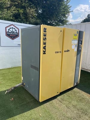 283 cfm, 175 psig, Kaeser #CSD-75, Rotary Screw Air Compressor, 75 HP, 460Y/266 V., 2012 - Image 3