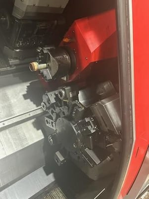 EMCO #Hyperturn-665-MC-Plus, Multi Axis CNC Lathe, 17" diameter x 29" L, 23.6" swing, 10k RPM, 2.5" bar, 60 - Image 6