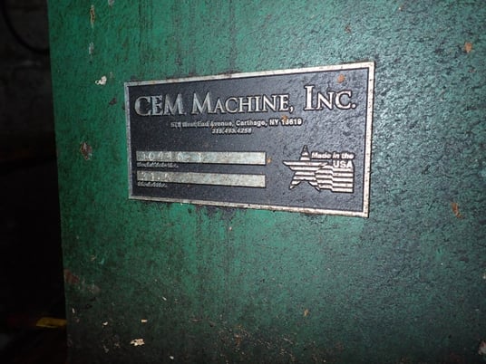 116" CEM Machine Inc, 1000 HP electrically driven, 116" log chipper - Image 4