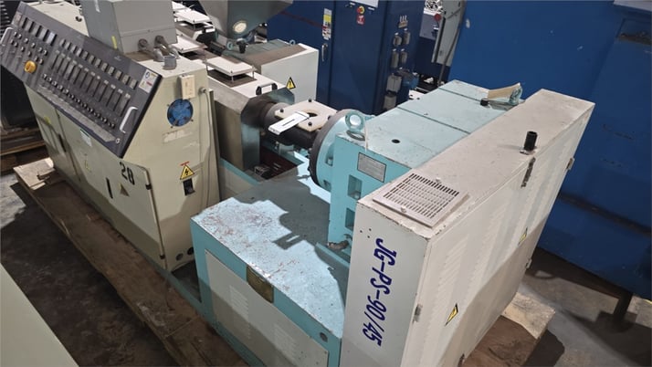 3.54" Shangdong Tongjia, extruder, 28:1 L/D, 50 HP, 1176 RPM, IP54 enclosure - Image 2