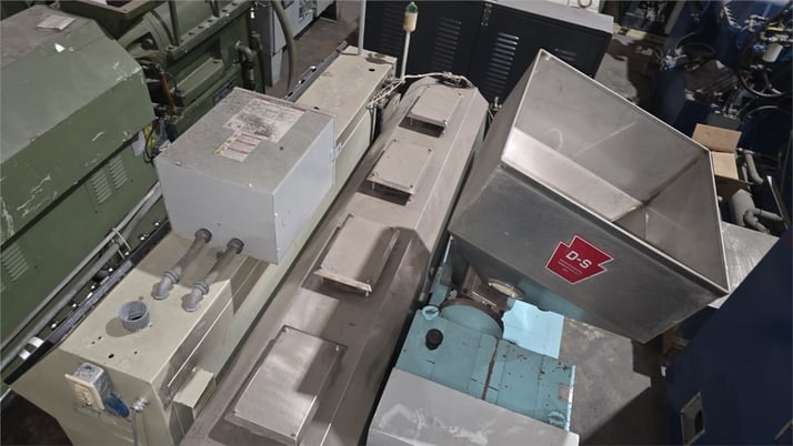 3.54" Shangdong Tongjia, extruder, 28:1 L/D, 50 HP, 1176 RPM, IP54 enclosure - Image 8