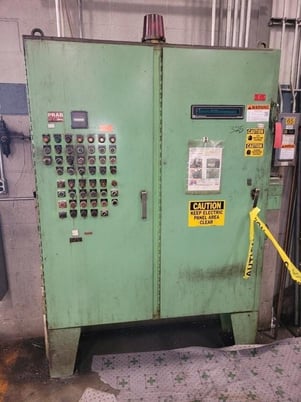 Prab, 48" continuous chip process, hydraulic dump hopper, chip blower - Image 6