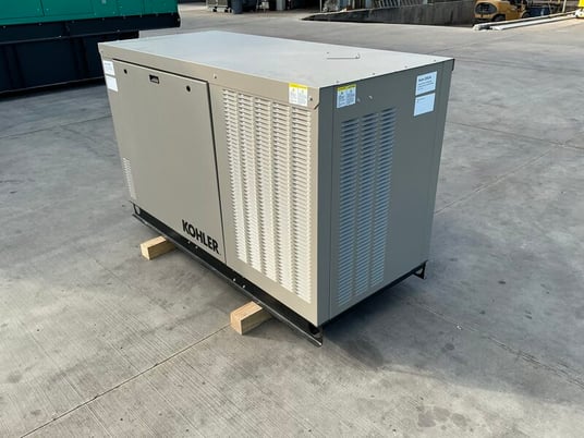 30 KW Kohler #30RCLA, Natural gas generator set, 120/240 Volts, 1-phase, 1800 RPM, KG2204T engine, weather - Image 8