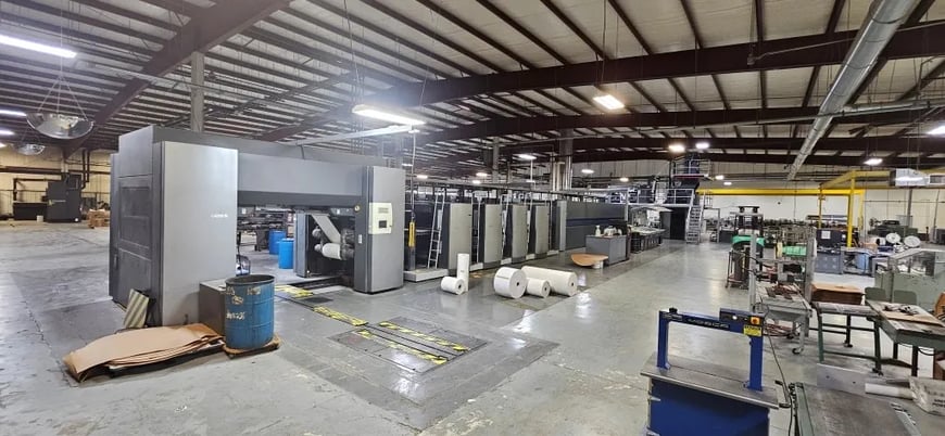 Goss & Deleeuw #Sunday-2000, Web Press Lines, 35" - 57" width web, 21"-24.4" Cutoffs - Image 1