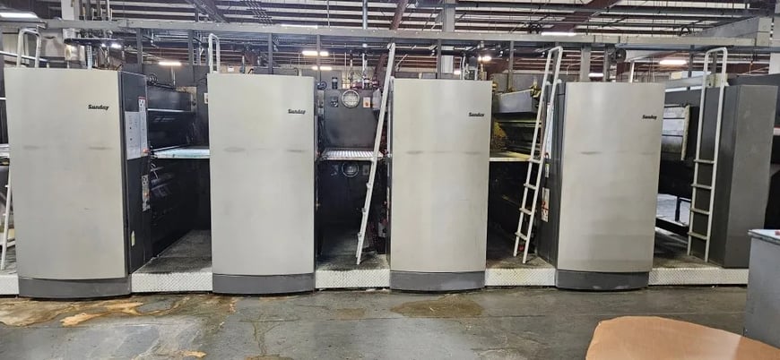 Goss & Deleeuw #Sunday-2000, Web Press Lines, 35" - 57" width web, 21"-24.4" Cutoffs - Image 5