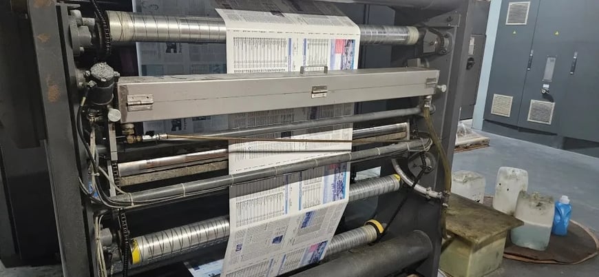 Goss & Deleeuw #Sunday-2000, Web Press Lines, 35" - 57" width web, 21"-24.4" Cutoffs - Image 7