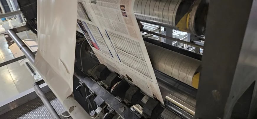 Goss & Deleeuw #Sunday-2000, Web Press Lines, 35" - 57" width web, 21"-24.4" Cutoffs - Image 10