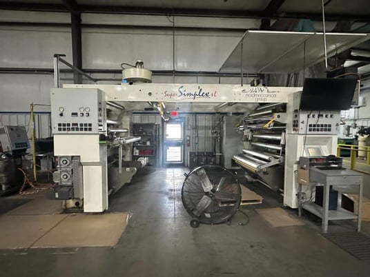 59" Nordmeccanica #Super-Simplex-1500, solventless laminator, 40" unwind diameter, edge guiding, 2005 - Image 1