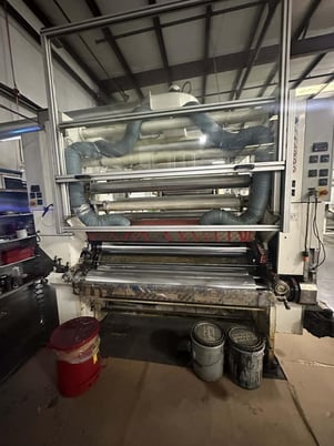 59" Nordmeccanica #Super-Simplex-1500, solventless laminator, 40" unwind diameter, edge guiding, 2005 - Image 2