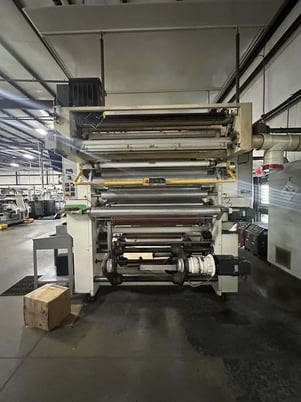 59" Nordmeccanica #Super-Simplex-1500, solventless laminator, 40" unwind diameter, edge guiding, 2005 - Image 5