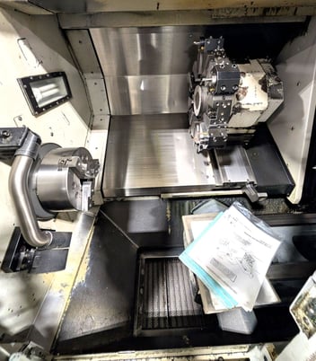 Okuma #Genos-L400, 2-Axis CNC turning center lathe, OSP-P200L-R Control, 20.4" swing, 19.6" centers, 10" - Image 3