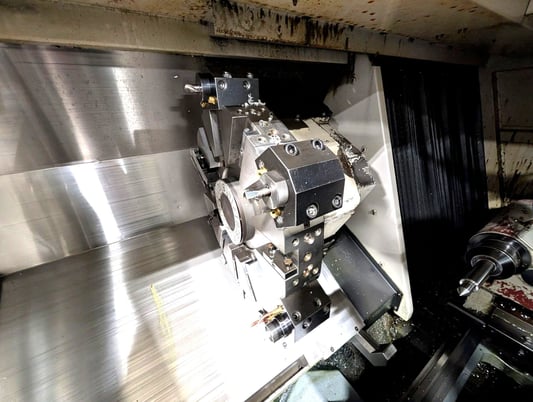 Okuma #Genos-L400, 2-Axis CNC turning center lathe, OSP-P200L-R Control, 20.4" swing, 19.6" centers, 10" - Image 5