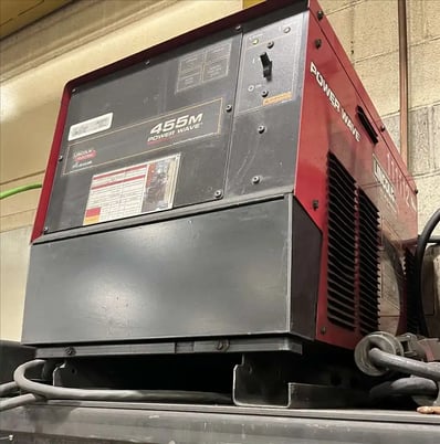 Lincoln #455M, Power Wave welder with 10MD wire feeder, 2011 & 2012 (13 available) - Image 1