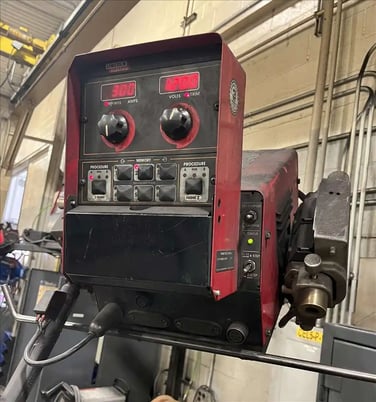 Lincoln #455M, Power Wave welder with 10MD wire feeder, 2011 & 2012 (13 available) - Image 2