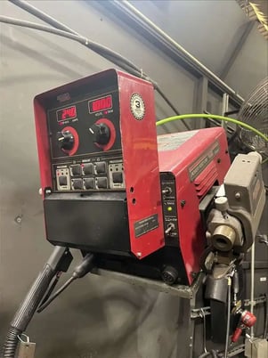 Lincoln #455M, Power Wave welder with 10MD wire feeder, 2011 & 2012 (13 available) - Image 6