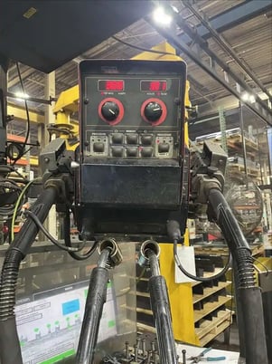 Lincoln #455M, Power Wave welder with 10MD wire feeder, 2011 & 2012 (13 available) - Image 8