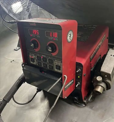 Lincoln #455M, Power Wave welder with 10MD wire feeder, 2011 & 2012 (13 available) - Image 10