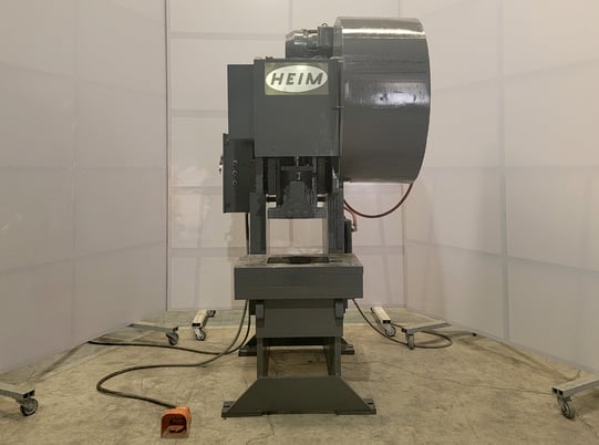 70 Ton, Heim #7TA-OBIF, mechanical press, 32" x20" tbl., 3" stroke, 7 HP, 240 V. - Image 1