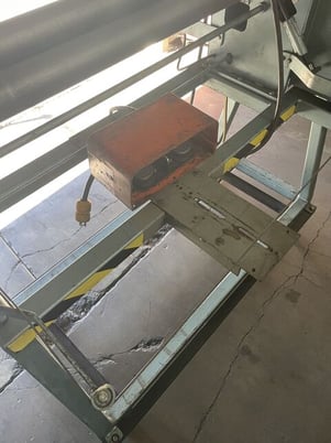 3' x 20 gauge, New Dimension #MP3.048, Sheet Metal Bending Roll, 2" diameter roll, 1/2 HP, 20 SFPM - Image 2