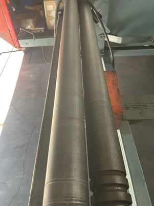 3' x 20 gauge, New Dimension #MP3.048, Sheet Metal Bending Roll, 2" diameter roll, 1/2 HP, 20 SFPM - Image 3