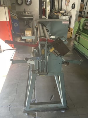 3' x 20 gauge, New Dimension #MP3.048, Sheet Metal Bending Roll, 2" diameter roll, 1/2 HP, 20 SFPM - Image 4