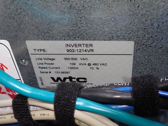 Weld Control, Welding Technology Corp. #6041, 109 kVA, 480 VAC Input, 535-680 VAC Output - Image 9