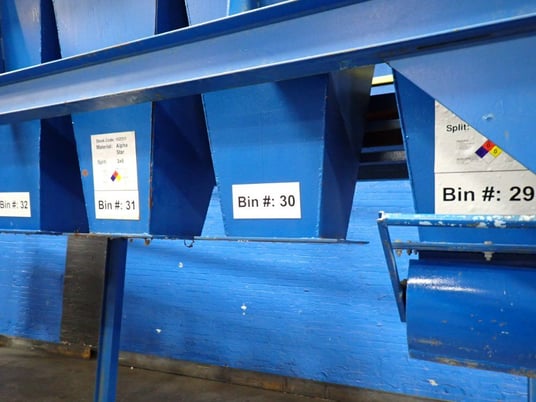 Bin Hopper, 20" x 20" x 48" Size - Image 10