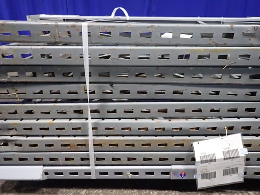 Pallet Racking Uprights, (9) 41.5" x 192" - Image 3