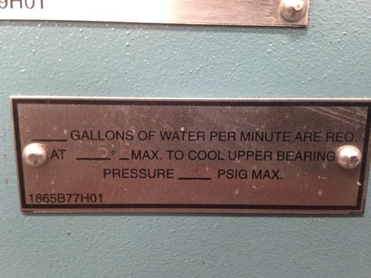 3400 HP 720 RPM Teco Westinghouse, Frame 8014, weather protected enclosure type 2, VSS, vertical solid shaft - Image 3