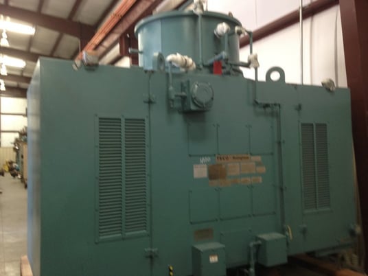 3400 HP 720 RPM Teco Westinghouse, Frame 8014, weather protected enclosure type 2, VSS, vertical solid shaft - Image 4