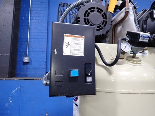 14 cfm, 175 psi, Ingersoll-Rand #2340L5-V, Air Compressor, 60 gallon Tank, 5 HP, 2940/3520 RPM, 230/380/460 V - Image 3