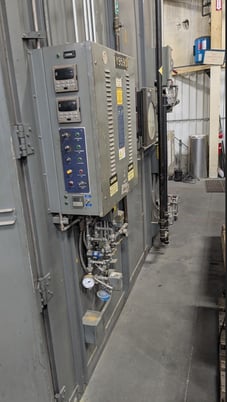 108" width x 108" L x 132" H Steelman #9119BA-C, advanced series NG burn off oven, 900&deg;F primary burner - Image 3