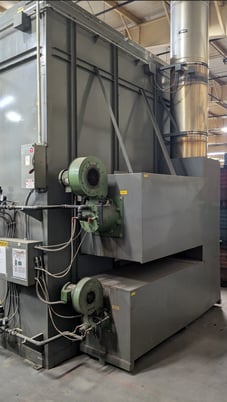 108" width x 108" L x 132" H Steelman #9119BA-C, advanced series NG burn off oven, 900&deg;F primary burner - Image 5