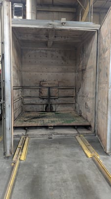 108" width x 108" L x 132" H Steelman #9119BA-C, advanced series NG burn off oven, 900&deg;F primary burner - Image 8