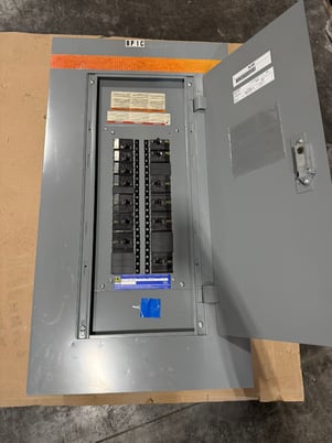 225 Amp. Square D, NC38F, Type 1 Enclosure, 3-Phase, 4-Wire, 120/208Y Volts w/ misc. breakers - Image 2