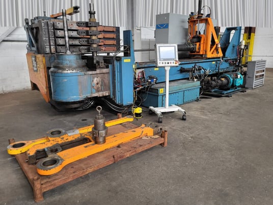 5" Eagle #EPT-125XPE, 7-Axis CNC hybrid tube bender, counter clock wise, BendPro G2V2, hydraulic mandrel - Image 1
